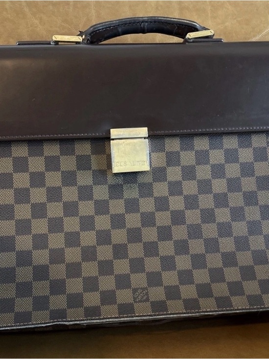 Louis Vuitton Other - Louis Vuitton Dark Brown and Tan Damier Briefcase